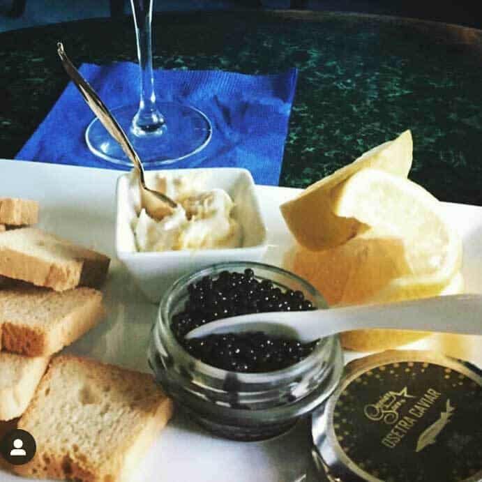 caviar at the roost key west